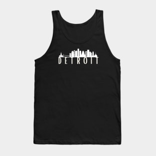 Detroit City Skyline Tank Top